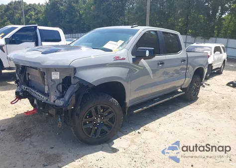 2024 Chevrolet Silverado 1500 4Wd Short Bed Lt Trail Boss z USA, uszkodzony, nr VIN 3GCUDFED8RG424927